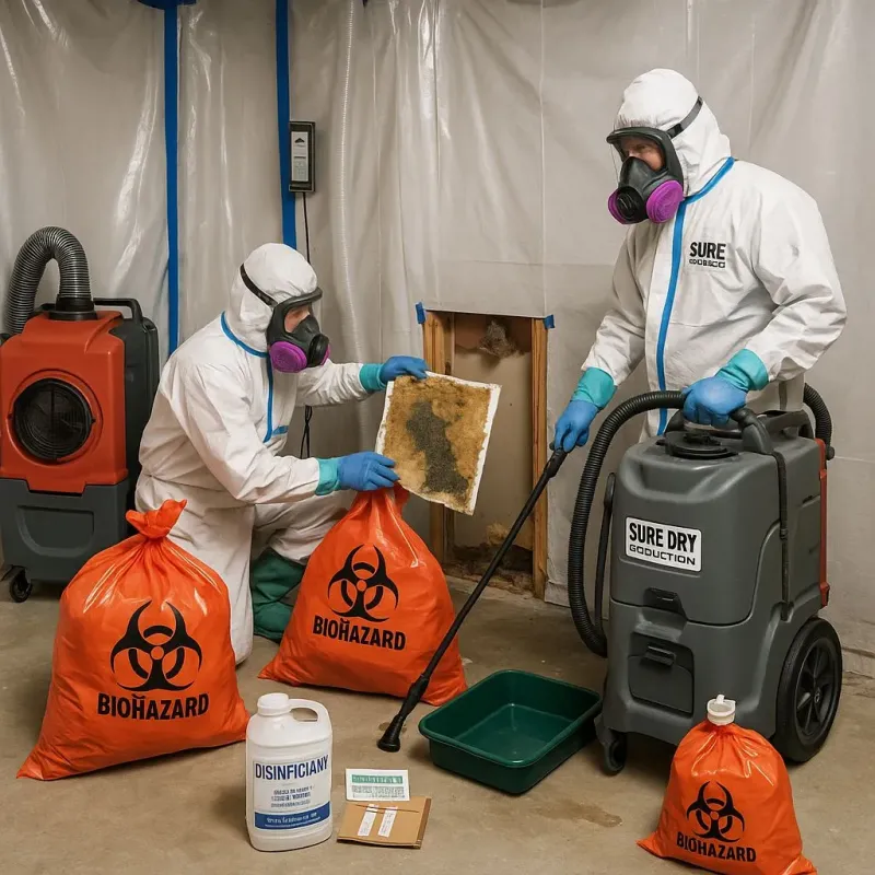 Contaminated Water Handling Protocols process in Highland Lake, NJ