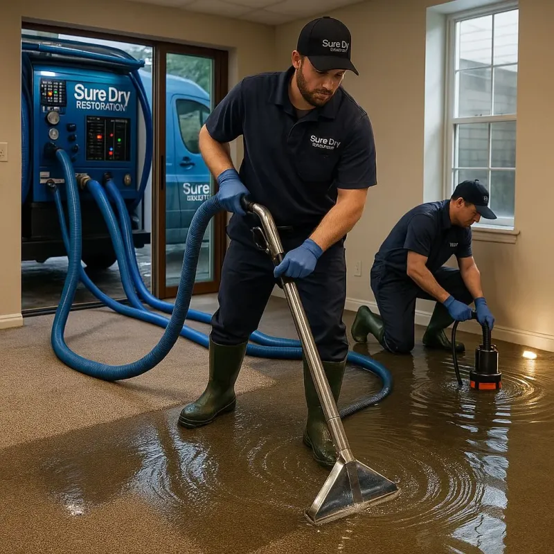 Water Extraction and Removal process in Highland Lake, NJ